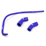 BLUE Samco Silicon Rad Hoses fit Yamaha YZF R1M 2015-2025