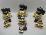 KLOD IP65 WATERPROOF SOLENOID VALVE AIR WATER GAS OIL BRASS NORMALLY CLOSED 240V