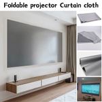 High Brightness Anti-Light Metal Projector Screen 3D HD Movie Screen 4:3/16:9
