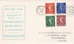 18th November 1959 Phosphor Graphite Sorting Machine, pair of covers Southampton