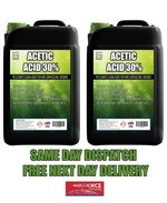 30% Garden Acetic Acid Vinegar Concentrated Glyphosate Free Horticulture 10L 