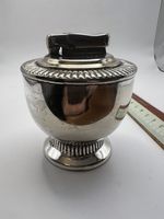 Vintage Colibri Monogas Table Lighter Silver Tone Made in England Collectable