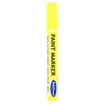 Neon Yellow Oil-based Paint Marker Pen Permanent Tyres Rubber Stone Plastic