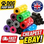 1000/2000 PCS Dog Poop Bags Biodegradable Pet Cat Poo Waste Bags & Dispenser