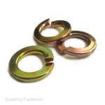ZINC YELLOW IMPERIAL SPRING WASHERS