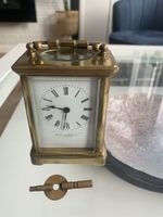 Antique Mappin Brothers London Brass Carriage Clock Working Perfect Time
