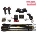 WIRELESS HYDRAULIC WINCH INSTALLATION KIT VALVE HOSES CONTROL GEAR 24V