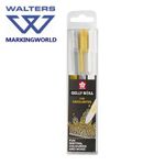 Sakura Gelly Roll Gel Pens | Metallic Set 3 | White, Gold & Silver | Extra Fine