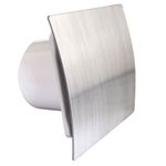Bathroom Extractor Fan 100mm / 4" with Timer Humidity Sensor Humidistat ES-100H