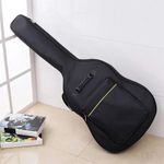 HEAVY DUTY FULL SIZE PADDED PROTECTIVE WATERPROOF ACOUSTIC GUITAR BAG CARRY CASE