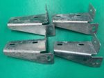 NEW Land Rover Series 2 2a Deep Sills Galvanised Mounting Brackets x4 330389