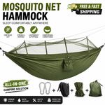 Double Person Camping Hammock Tent with Mosquito Net Travel Hanging Outdoor