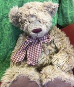 Teddy Bear  Hermann GmbH Germany Plush Brown  VintageCollectable Rare Teddy Bear