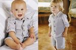 NEW BOYS 3 - PIECE SET LINEN SUIT CHRISTENING BAPTISM OCCASION WEAR VARIOUS SUIT
