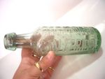 GENUINE VICTORIAN BOTTLE-PALE GREEN-"STALYBRIDGE" LEE & KEEN-TARLTON W FREE PP-C