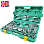 26pc Impact Socket Set With Ratchet 3/4" & 1" Dr 21- 65mm 6 Point HGV Heavy Duty