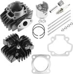 Rebuild Head Bore Barrel Cylinder Piston Rings Kit Set YAMAHA PW50 PY50 PEEWEE50