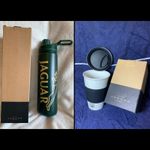 Jaguar Waterbottle & Jaguar Travel Mug Set