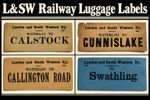 London & South Western Railway LSWR Luggage Labels Set 2 - Choose From List