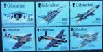 6x Planes ** MNH.  ROYAL AIR FORCE. Tornado, Eurofighter, Lancaster and others