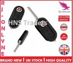 NEW for Fiat 500 Panda Punto Bravo 3 Button Remote Flip Key Fob Case  /logo A45