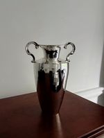 ANTIQUE SILVER-PLATED VASE URN (1900s)