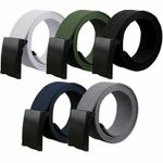 Kruze Mens Canvas Belts For Jeans Designer Adjustable Regular Big King Size Belt