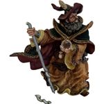 Wizard Figurine with Crystal Ball and Staff Fantasy Collectable (See Desc)