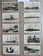 A Complete Set of Carreras Cigarette Cards Notable Ships Past & Present