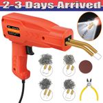 150W Plastic Welding Machine Car Bumper Repair Kit, 800Pcs Hot Staples Welding