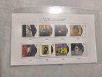 Paul Mccartney 8 Stamp  Set Genuine Royal Mail MINT