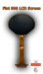 Fiat 500 Cluster LCD Screen Display COG-VLIT1229B-01