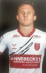 Hull KR Hand Signed Jez Litten 6x4 Photo Rugby League 2026