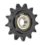 #50 Roller Chain Idler Sprocket Type C 15mm Bore 5/8" Pitch 13 Tooth Tensioner