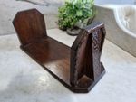 Antique Oak Celtic Book Ends