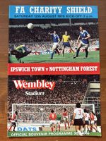 1978 Charity Shield Programme Ipswich Town v Nottingham Forest 12/8/1978 Wembley