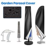 Parasol Banana Umbrella Cover Waterproof Cantilever Outdoor Garden Patio Shield