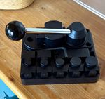 Ring Shaper Tool Lever Handle with Interchangeable Sizing Dies