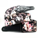 Cute Cat Pattern Guitar Strap Adjustable Shoulder Belt Electric Acoustic Bass