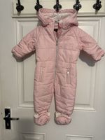 Tommy Hilfiger pink baby Girls snowsuit, size 68 (3–6 months)