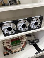 Corsair RX360 II RGB 3x Fans New!