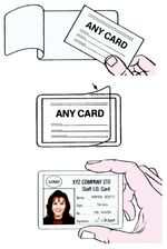 Credit Card Size Self Seal Pouches 86x54 Cold Seal Laminating, Pack of 1-100