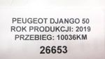 Peugeot Django 50 139QMB-J 1 Series Engine