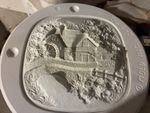 Slip Casting Mould Decorative Plate Plaque