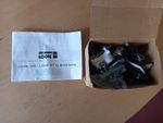 Ski touring bindings, pair, Look ST10 with leashes
