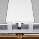 DriMelle Bed Bridge Twin to King Converter Kit One Size, White-200*20cm 