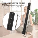 Whistle Sliding Toy Easy Tuning Aluminum Alloy Rod Slide Whistle Musical