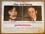 Mick Jagger 1970 Performance UK Quad Film Poster