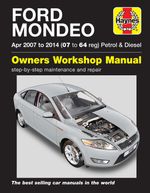 Ford Mondeo Petrol & Diesel (Apr 2007-2014) Haynes Repair Manual
