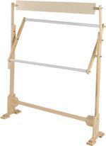 Large Size Embroidery Stand Adjustable Wood Frame For Stitch Needleworkstr